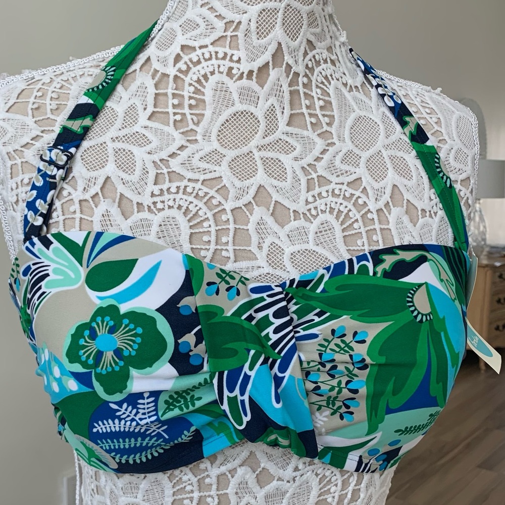 Boden bikini top jungle print